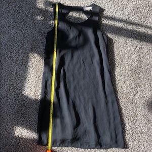 Black, Straight Open-Back Dress - Sz. S